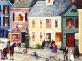 Game American Villages Painting