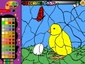 Game Chick And egg coloring