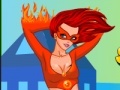 Game Dress up super fire girl