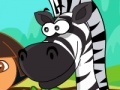 Game Dora Care Baby Zebra 