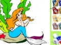 Game Princess Ariel Coloring