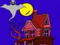 Game Halloween Haunted House Online Coloring