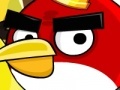 Game Angry Birds shoot at enemies