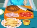 Game Elsa Cooking Hamburger