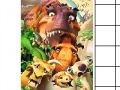 Game Ice Age 3. Dawn of the Dinosaurs puzzle