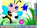Game Honeybee Coloring