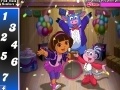 Game Dora birthday party hidden numbers