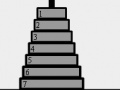 Game Learn to Solve the Tower of Hanoi