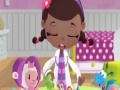 Game Doc McStuffins has dinner - a puzzle