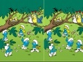 Game The Smurfs Spot the Difference