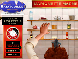 Game Ratatouille online.