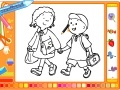 Game Ccoloring Couple in love