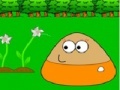 Game Puzzle Pou in Garden