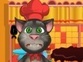 Game Talking Tom cooking Halloween cake