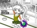 Game Pom Pom Cheerleader Coloring