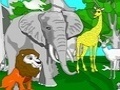 Game Animal Park Coloring