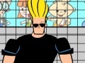 Game Johnny Bravo stands at the gate