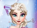 Game Elsa. Hair salon