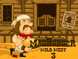Game Mad burger 3: Wild West online.