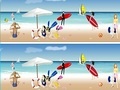 Game Find 10 Differences on the Beach
