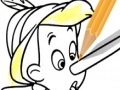 Game Pinocchio coloring page