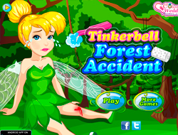 Game Tinkerbell. Forest accident online.