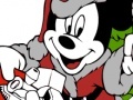 Game Santa Mickey Coloring