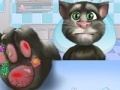 Game Talking Tom. Foot doctor