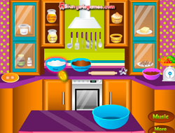Game Make Gingerbread Cupcakes online.