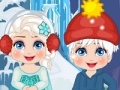 Game Elsa. New Year slacking