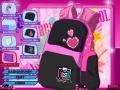 Game Monster High Back to school Bag Design