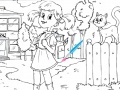 Game Back to School Online Coloring