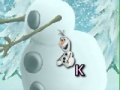 Game Frozen Olaf Typing