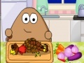 Game Pou Thanksgiving Day Slacking