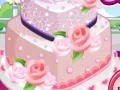 Game Rose wedding cake 3
