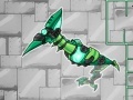 Game Combine Dino Robot - Ptera Green