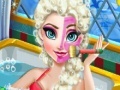 Game Elsa Christmas Spa Bath
