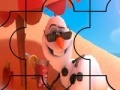 Game Olaf toma el sol Puzzle