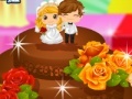 Game Wedding Chocolate Cake