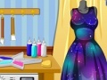 Game Elsa DIY galaxy dress