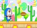 Game Doraemon looks at a pie