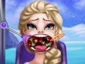 Game Elsa throat doctor