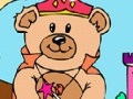 Game Princess Teddy Bear Online Coloring