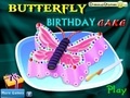 Game Butterfly Birthday Cake