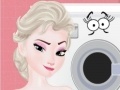 Game Elsa Ironing Clothes