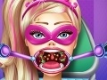 Game Super Barbie Throat Doctor
