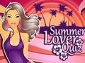 Game Summer Lover Quiz