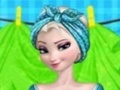 Game Elsa's great cleaning