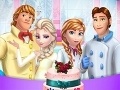 Game Frozen Family Cooking Wedding Cake