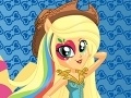 Game Equestria Girls: Rainbow Rocks - Applejack Dress Up